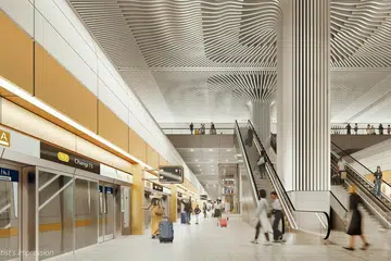 laluan thomson east coast, changi airport T5