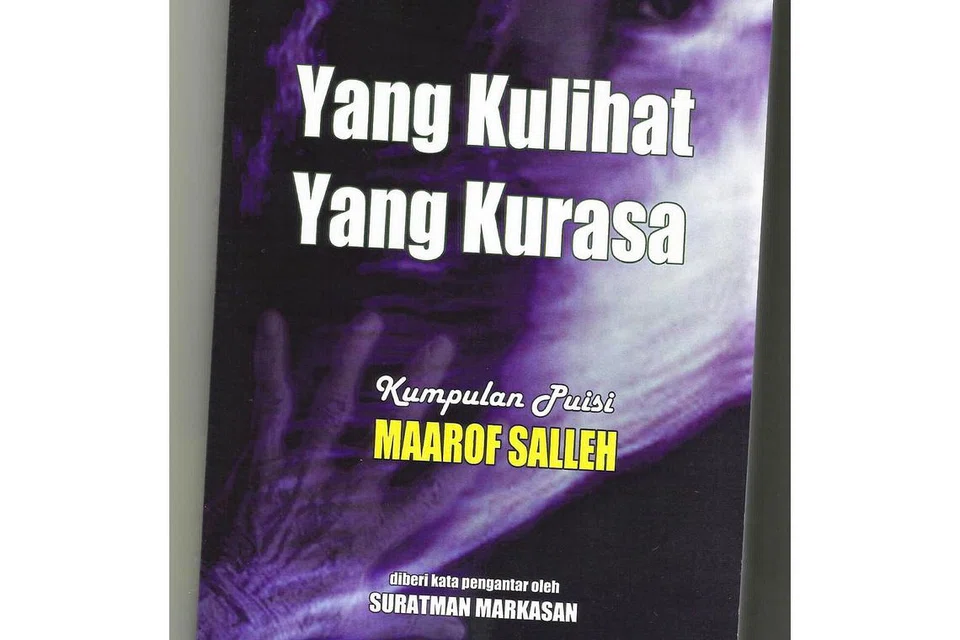 KUMPULAN PUISI: Setiap 50 kuntum sajak Maarof Salleh memiliki inti perutusan tersendiri, walaupun ada kala bertindihan, mencerminkan daya cendekianya sebagai pengamat dan penyerap makna dalam sandiwara masyarakat.