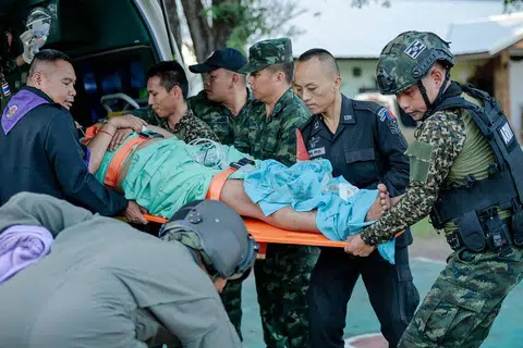 Thailand, Cambodia, Kemboja, tentera, pertempuran