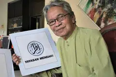 Pereka visual mapan dan terkenal, yang mereka logo Yayasan Mendaki, Allahyarham Shamsuddin H. Akib, meninggal dunia pada usia 91 tahun