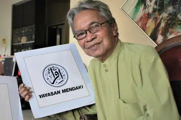 Pereka visual mapan dan terkenal, yang mereka logo Yayasan Mendaki, Allahyarham Shamsuddin H. Akib, meninggal dunia pada usia 91 tahun