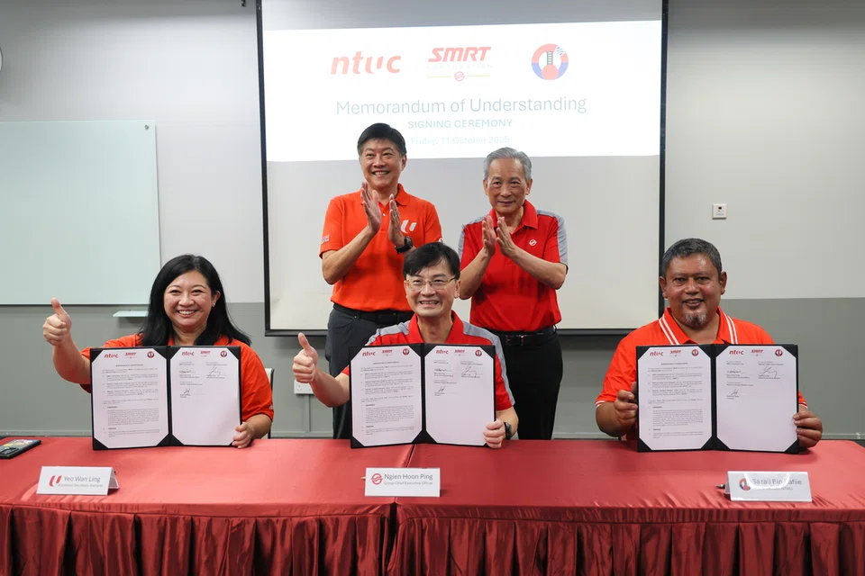 NTUC, MOU, pekerja, pengangkutan