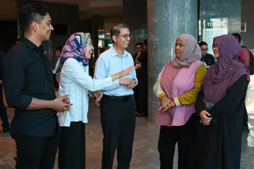 Baru-baru ini, Menteri Negara (Ehwal Dalam Negeri merangkap Pembangunan Negara), Profesor Madya Dr Muhammad Faishal Ibrahim (tiga dari kanan)  mengumumkan tiga kumpulan projek baru telah dibentuk bagi memperkukuh sokongan keluarga berisiko, pesalah/bekas pesalah dan belia berisiko.