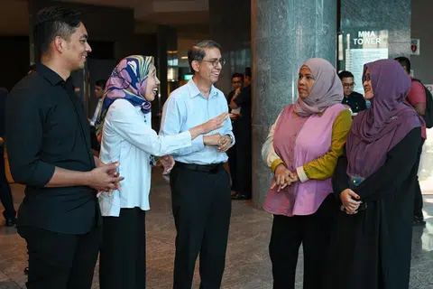 Baru-baru ini, Menteri Negara (Ehwal Dalam Negeri merangkap Pembangunan Negara), Profesor Madya Dr Muhammad Faishal Ibrahim (tiga dari kanan)  mengumumkan tiga kumpulan projek baru telah dibentuk bagi memperkukuh sokongan keluarga berisiko, pesalah/bekas pesalah dan belia berisiko.