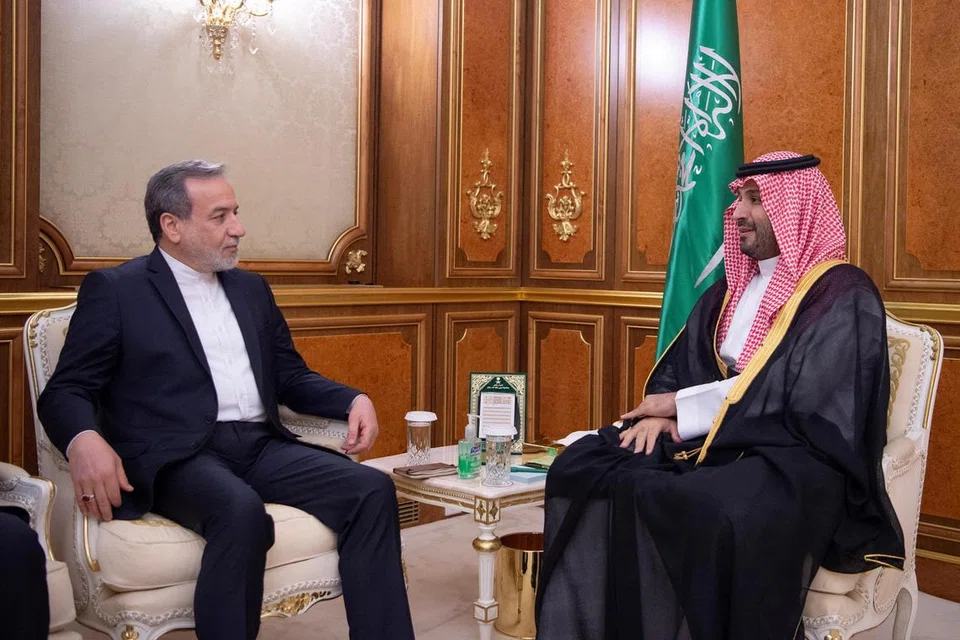 Encik Mohammed bin Salman,  Menteri Luar Iran, Encik Abbas Araghchi