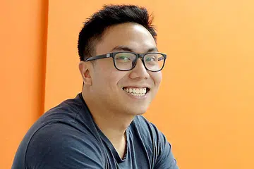 ENCIK ASLEIGH RAZALY: Berhenti bekerja tiga bulan lalu untuk mengusahakan firma teknologi 'start-up', tetapi mengikuti dahulu kursus kemahiran teknologi. - Foto M.O. SALLEH