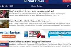 LEBIH MENARIK: Orang ramai digalak untuk memuaturunkan aplikasi bergerak terbaru BH.sg yang mesra pengguna. - Foto BERITA HARIAN