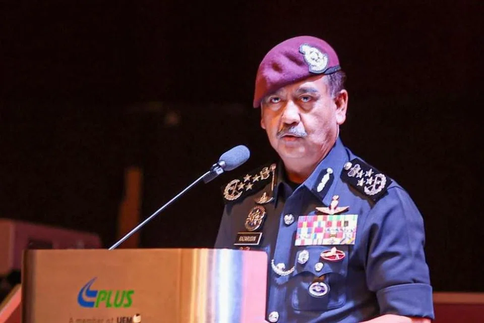 Ketua Polis Malaysia, Tan Sri Razarudin Husain.