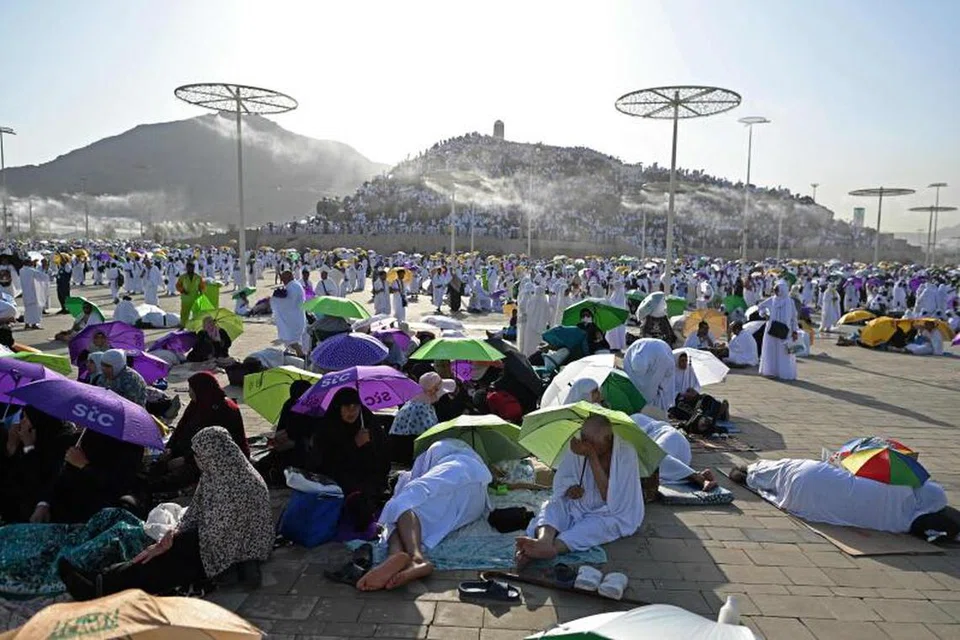 Arab Saudi, Makkah, Arafah, strok haba, cuaca terik
