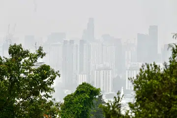 mutu udara Singapura, jerebu Singapura, Indeks Pencemaran Udara, mount faber, singapore, NEA