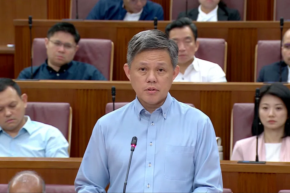 Menteri Penyelaras bagi Perkhidmatan Awam, Encik Chan Chun Sing.