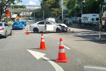 kemalangan, pemandu dicari polis