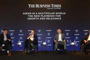 Perniagaan di Asia Tenggara perlu manfaatkan peluang, sesuaikan diri dengan perubahan, ahli panel, The Business Times Global (BT Global), Menteri Tenaga Manusia merangkap Menteri Bertanggungjawab bagi Tenaga, Sains dan Teknologi, Dr Tan See Leng.