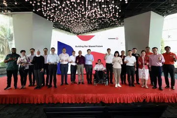 MASA DEPAN YANG DIINGINI: Festival Melakar Hala Tuju Singapura telah dilancarkan di Gardens by the Bay, dengan lebih 200 warga Singapura terlibat dalam daya usaha tersebut. 