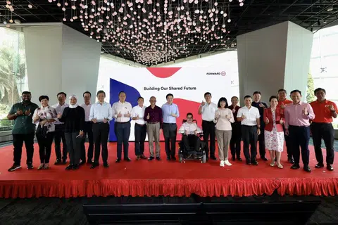 MASA DEPAN YANG DIINGINI: Festival Melakar Hala Tuju Singapura telah dilancarkan di Gardens by the Bay, dengan lebih 200 warga Singapura terlibat dalam daya usaha tersebut. 