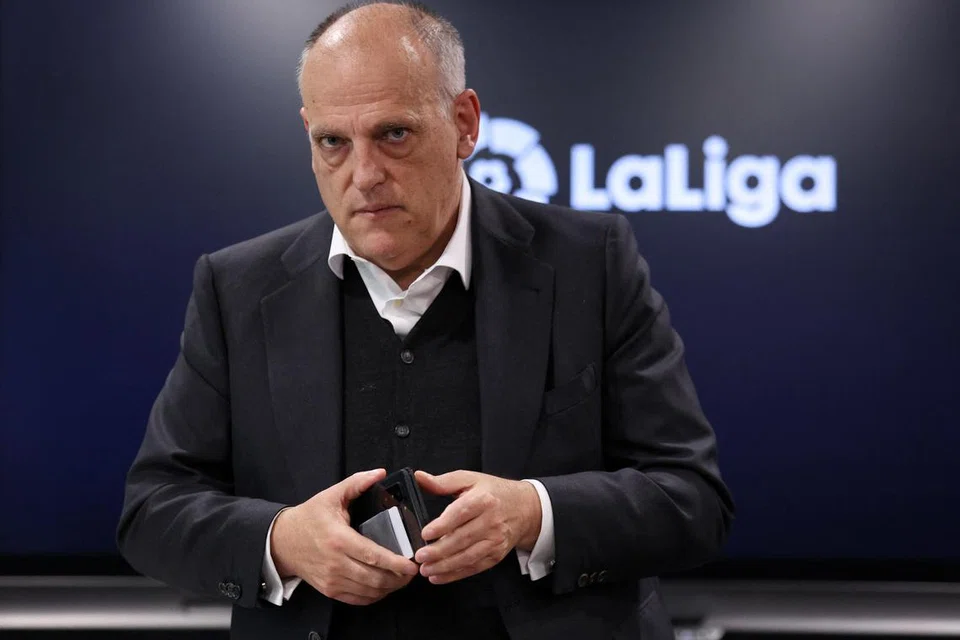 JAVIER TEBAS: Presiden La Liga.