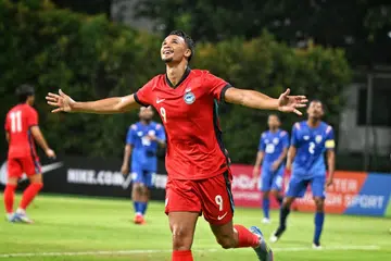 Penyerang Ikhsan Fandi, maldives, stadium bishan