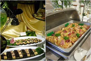 LESEN TERGANTUNG BAGI DUA FIRMA KATERING: Berdasarkan beberapa kes keracunan makanan terkini, Agensi Makanan Singapura (SFA) telah menggantung lesen Mum's Kitchen Catering (kiri) dan Cherish Delights sehingga notis selanjutnya. -Foto: MUMSKITCHEN.COM.SG, CHERISH DELIGHTS/FACEBOOK