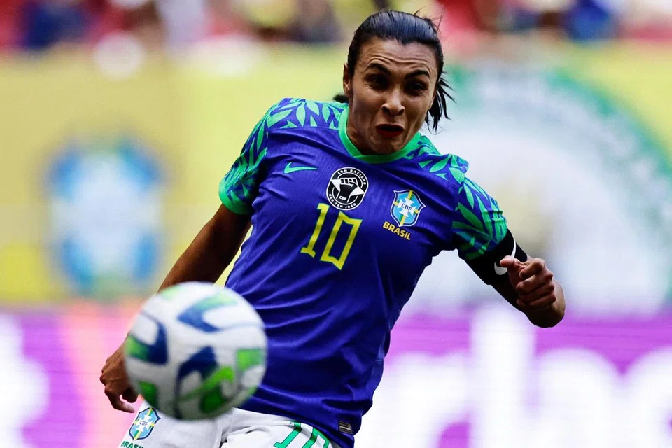 MASIH BERBISA: Pada usia 37 tahun, Marta bakal bermain dalam Piala Dunia keenamnya.
