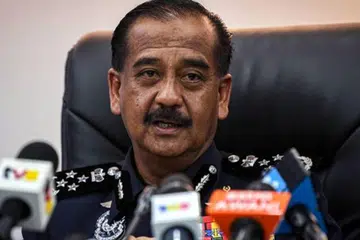 Ketua Polis Malaysia, Tan Sri Razarudin Husain.