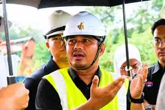 Pengerusi Jawatankuasa Kerja Raya, Pengangkutan, Infrastruktur dan Komunikasi Johor, Encik Mohamad Fazli Mohamad Salleh, berkata kerja pembinaan di tapak masih berjalan aktif dan mengikut jadual ditetapkan.
