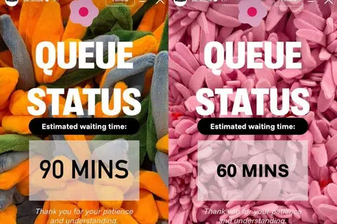 Bagi membantu pengunjung merancang jadual mereka, penganjur Teater IMBA telah berkongsi anggaran masa menunggu secara langsung menerusi hantaran Instagram Story mereka.
