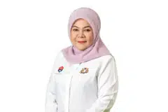 Pengerusi Jawatankuasa Pembangunan Wanita, Keluarga dan Masyarakat Johor, Cik Khairin-Nisa Ismail.