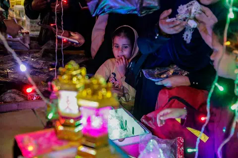 Ramadan, Gaza, gencatan senjata Gaza, Masjid Omari Gaza, bantuan kemanusiaan Gaza, pelarian Al-Mawasi, sambutan Ramadan Palestin, krisis makanan Gaza