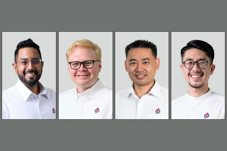 Dari kiri: Pakar bedah pergigian, Dr Faisal Abdul Aziz; pengarah urusan MORROW, Encik Daniel Liu; pengarah di Chye Thiam Maintenance, Dr Adrian Ang; dan peguam Encik Marshall Lim.