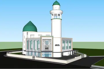 Lakaran terbaru Masjid Alkaff Kampung Melayu.