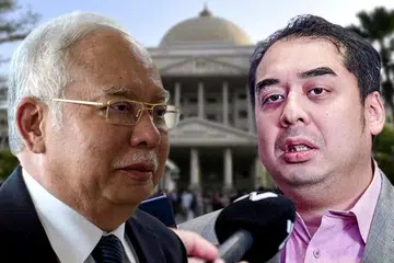 Najib, anak, cukai, LHDN