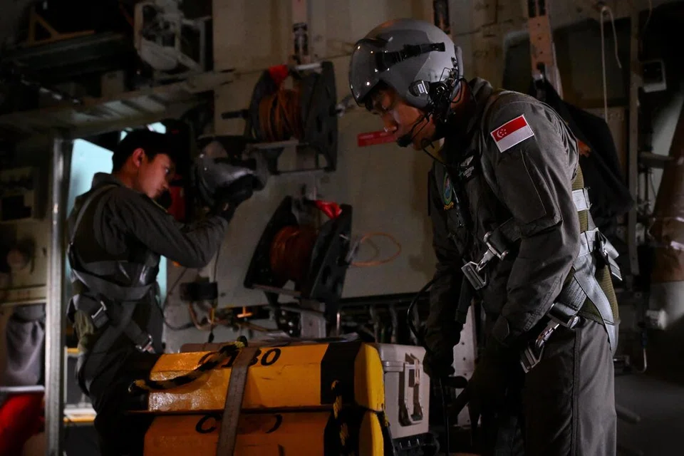 Latihan Wallaby, RSAF, SAF, misi bantuan kemanusiaan