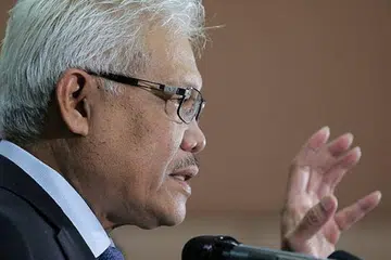 DATUK SERII HAMZAH ZAINUDIN: Disahkan positif Covid-19. Foto FAIL