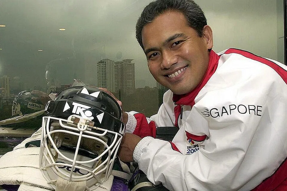 HADAPI TUDUHAN: Sani didakwa menggelapkan sebanyak $81,860 wang yang merupakan bayaran kepada Persatuan Floorball Singapura bagi acara Liga Floorball Singapura. - Foto FAIL