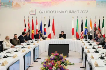 BANTAH: China “amat tidak berpuas hati dan membantah sekerasnya” aksi Jepun di sidang puncak G7, kata Naib Menteri Luar China, Encik Sun Weidong. 