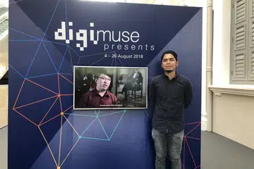 TEROKA IDEA BARU: Kurator program DigiMuse Presents, Encik Iman Ismail, yakin penglibatan pereka kreatif dan syarikat teknologi baru dalam mencipta bahan pameran kreatif membantu memperkaya pengalaman pengunjung ke Muzium Negara.