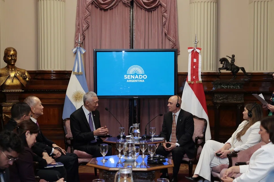 Lee Hsien Loong, Mauricio Macri