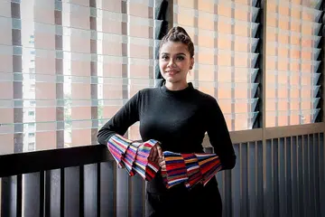 HUDA ALI: Terus memperluas niaga dengan mengenalkan khidmat penganjuran keramaian LalooLepak dan bengkel seni si cilik LalooLittle sebagai tambahan pada bazar LalooLalang. - Foto BM oleh NUR DIYANA TAHA
