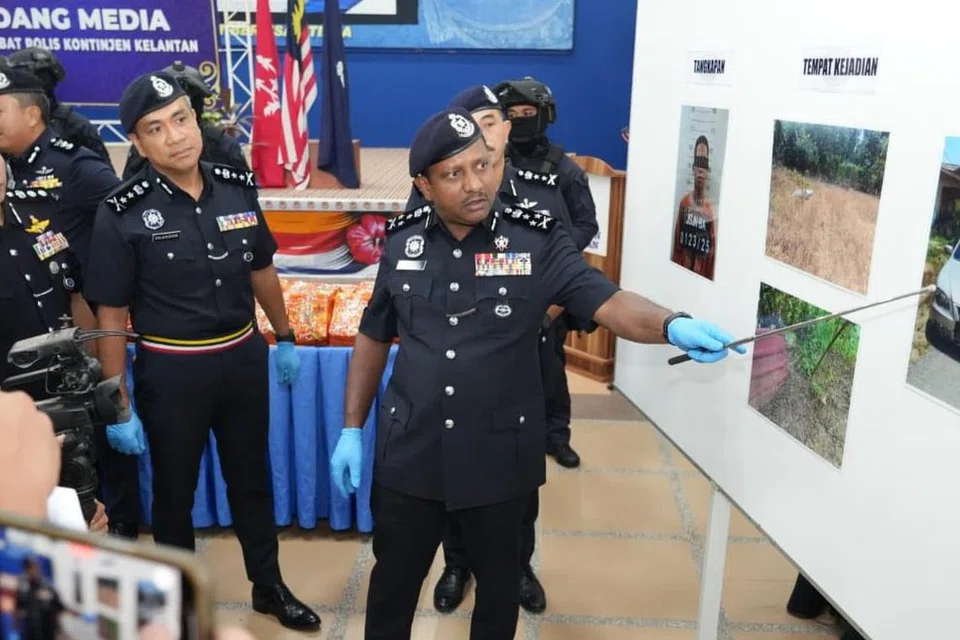 dadah, Kelantan, rampasan, syabu