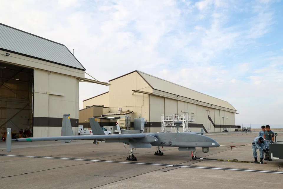 heron 1, uav, saf, Fighting Sabre