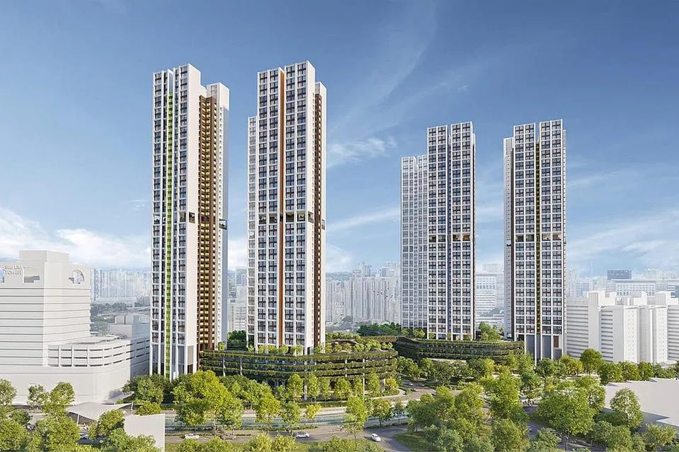DIJEMPUT: Projek PLH pertama di Rochor, River Peaks I & II, di dalam proses pemilihan dan kira-kira 80 peratus pembeli telah dijemput untuk proses pemilihan setakat ini telah meneruskan untuk menempah flat mereka. - Foto FACEBOOK DESMOND LEE