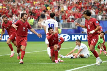 Portugal, Colombia, kelayakan pusingan 32, juara kumpulan, Piala Dunia