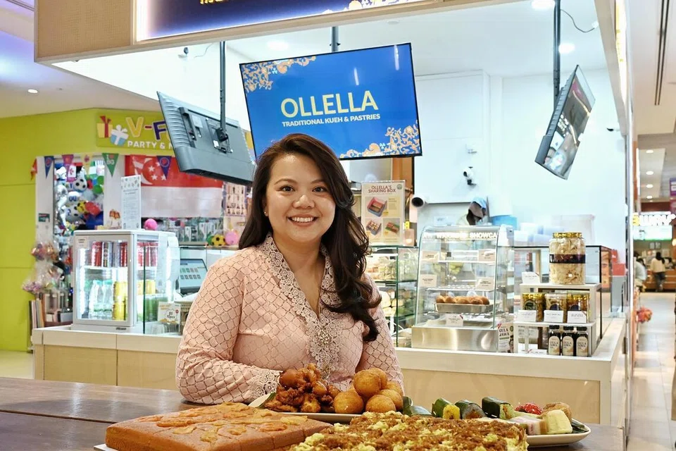 Ollella, kuih Indonesia, lapis legit