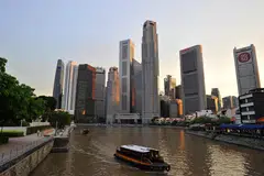 EKONOMI LEBIH SURAM: Ekonomi Singapura bagi 2023 dijangka tumbuh 1 peratus daripada anggaran awal 1.5 peratus. 