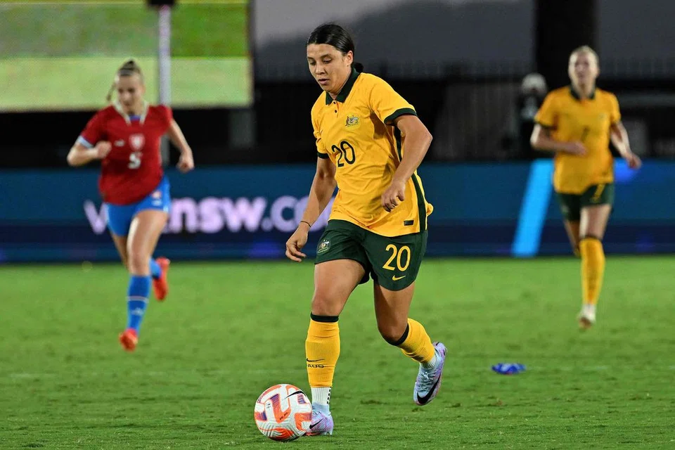 BANYAK PENGALAMAN: Pemain bola sepak wanita profesional, Sam Kerr, 29 tahun, memainkan peranan utama semasa Chelsea menang kejuaraan Liga Super Wanita keempatnya secara berturut-turut dan menjaringkan gol penentuan dalam final Piala FA Wanita semasa menundukkan Manchester United.