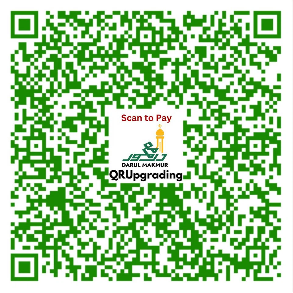Untuk menderma kepada Masjid Darul Makmur, sila imbas kod QR ini.
