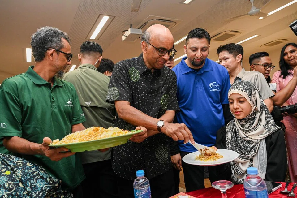 Beriani, Tharman, Presiden, Cabaran