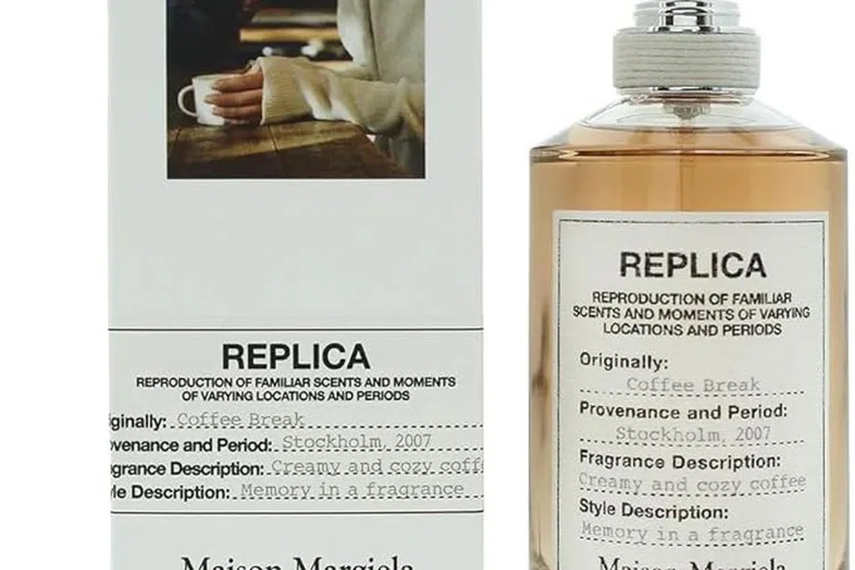 Minyak wangi, Coffee Break oleh Maison Margiela, adalah gabungan espreso pekat dan nota susu berbuih yang lembut.