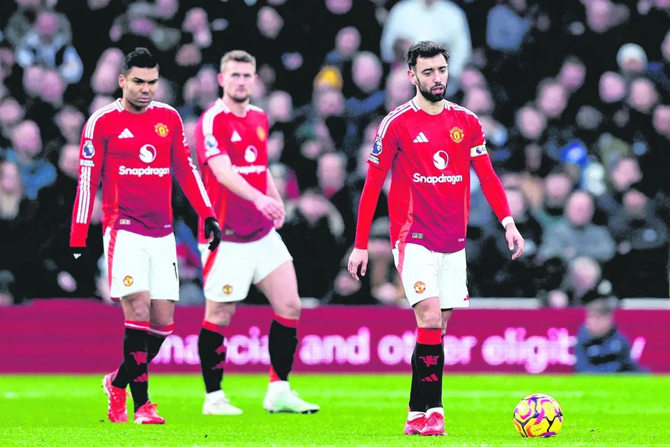 Prestasi pasukan Manchester United yang menghampakan ini meletakkan mereka di tempat ke-15 dalam Liga Perdana England