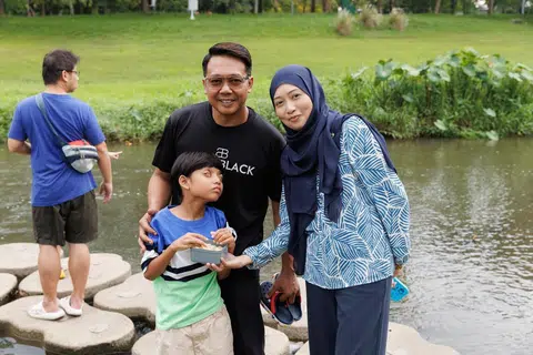 Iman gemar meluangkan masa di Taman Bishan-Ang Mo Kio berdekatan dengan rumah bersama ibu bapanya, Encik Mohammad Khairil Salim dan Cik Hasliani Hassim.
